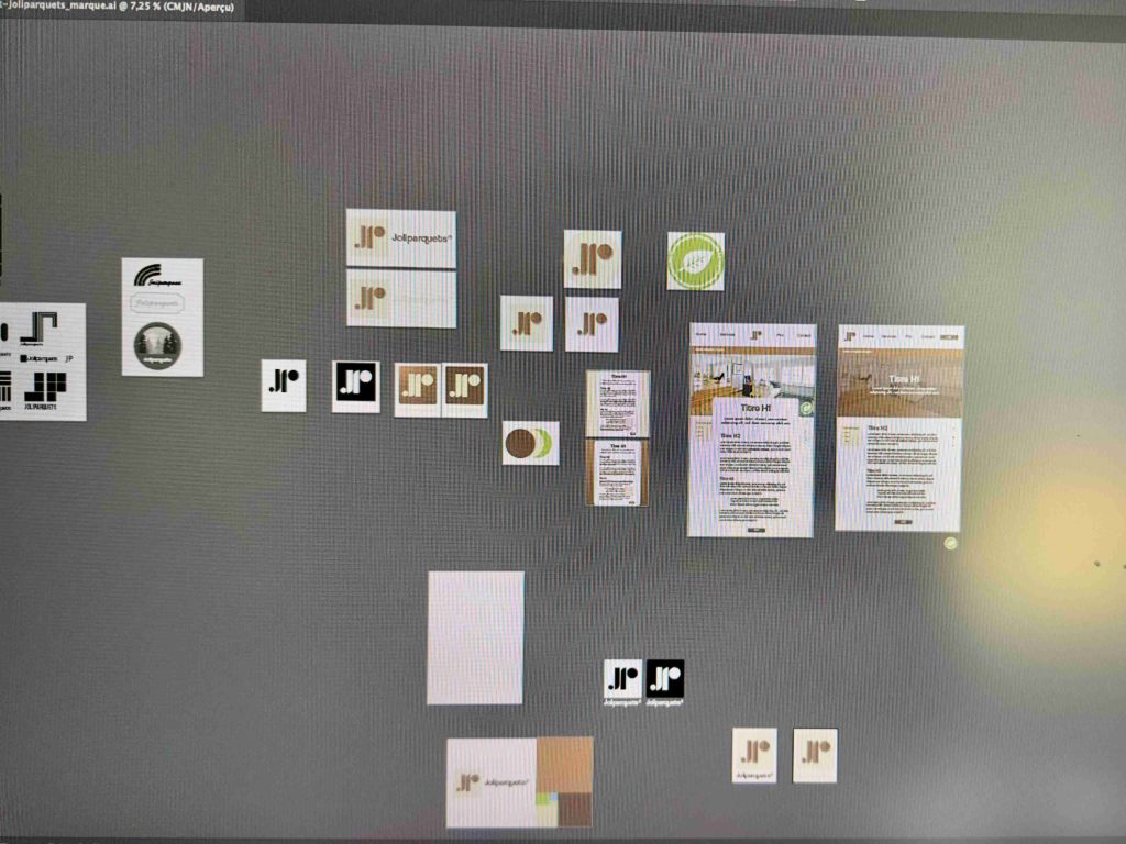 Création d'identité visuelle et logo pour entreprises et associations à Lausanne, design graphique